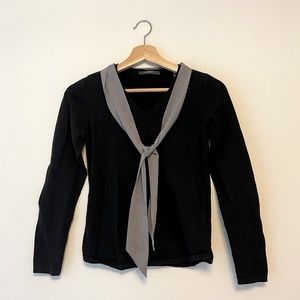Esprit black longsleeve shirt